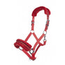 HKM Nylon-Stirnband – Glitzer – Polarfleece-Futter