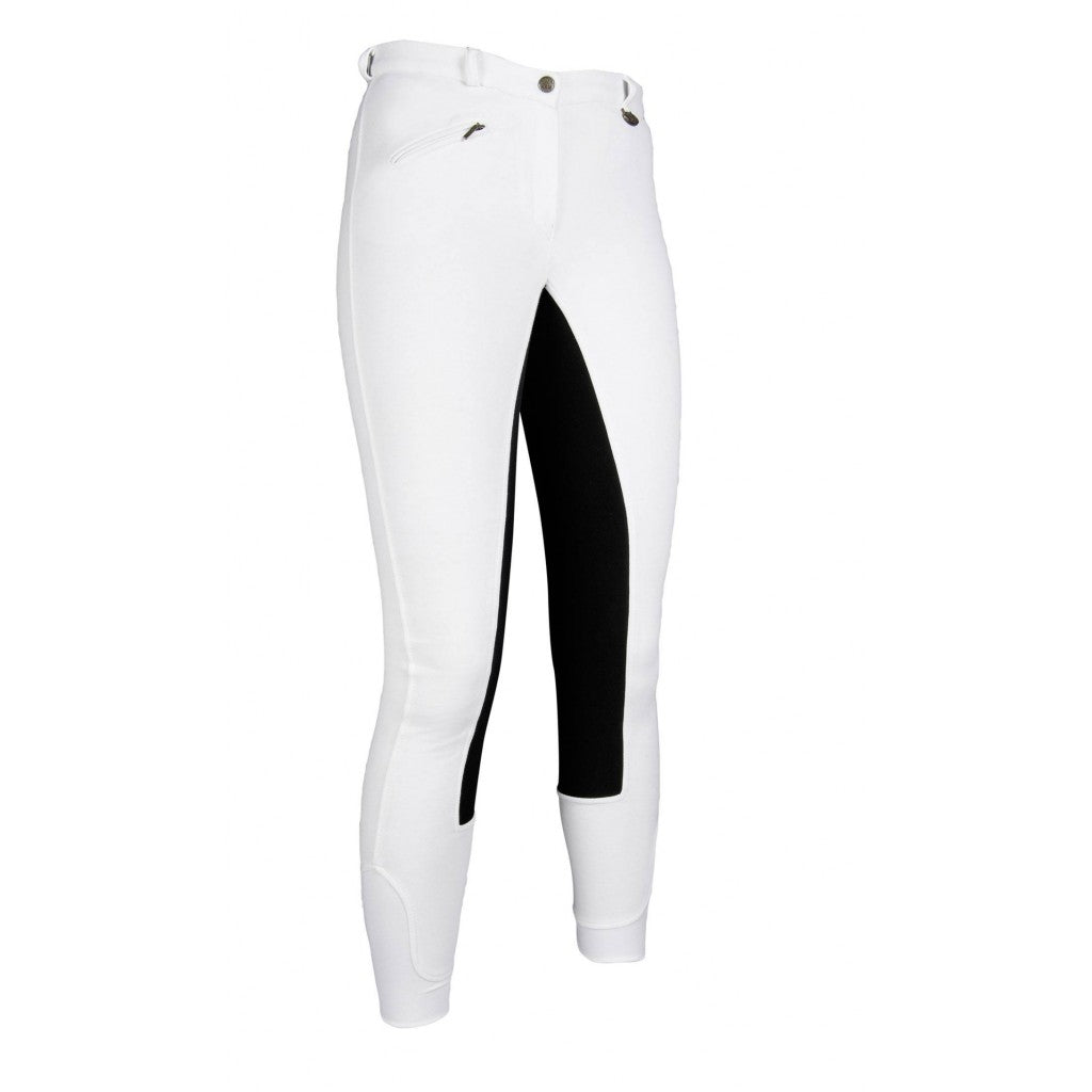Pantalon d'équitation femme HKM -Basic Belmtex Grip Easy- assise 3/4