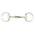 HKM Eggbutt Snaffle & Lozenge With Argentan - 16mm