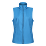 Regatta Professional Womens Ablaze Printable Softshell Bodywarmer #colour_blue