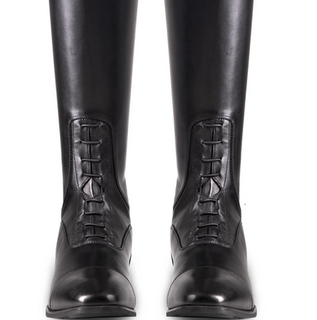 Tredstep Ireland Black Slim Fit Donatello SQ II Riding Boots #colour_black