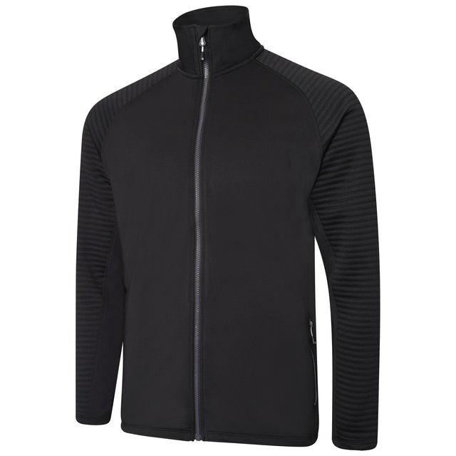 Dare2b Elite Collective Full Zip Sweater #colour_black-black