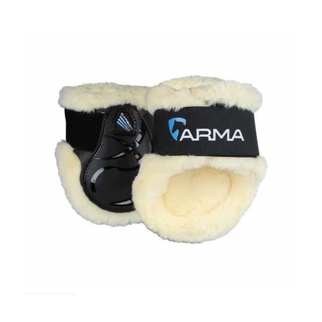 Shires ARMA Carbon SupaFleece Fetlock Boots #colour_black