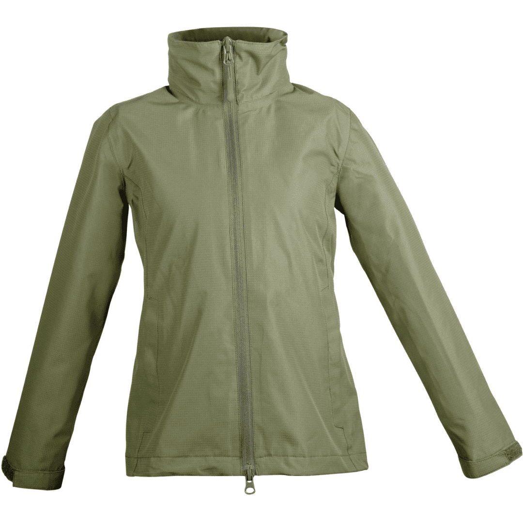 HKM Kids Rainy Day Rain Jacket #colour_olive-green