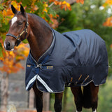 Horseware Ireland Amigo Bravo 12 XL 250g Medium Turnout Rug #colour_navy-gold