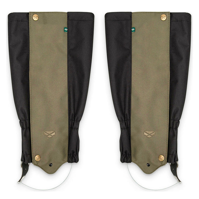 Hoggs of Fife Field & Trek Waterproof Gaiters #colour_green-black