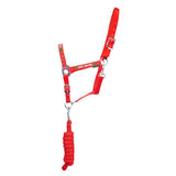Hy Equestrian Christmas Merry Christmas Head Collar & Lead Rope Set
