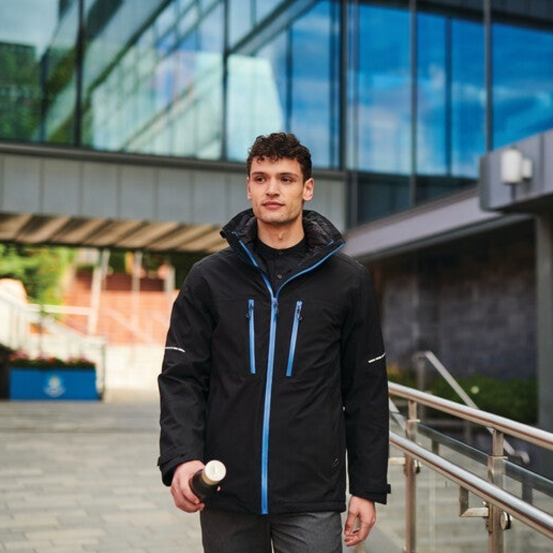 Regatta Professional Evader 3in1 Jacket #colour_black-blue