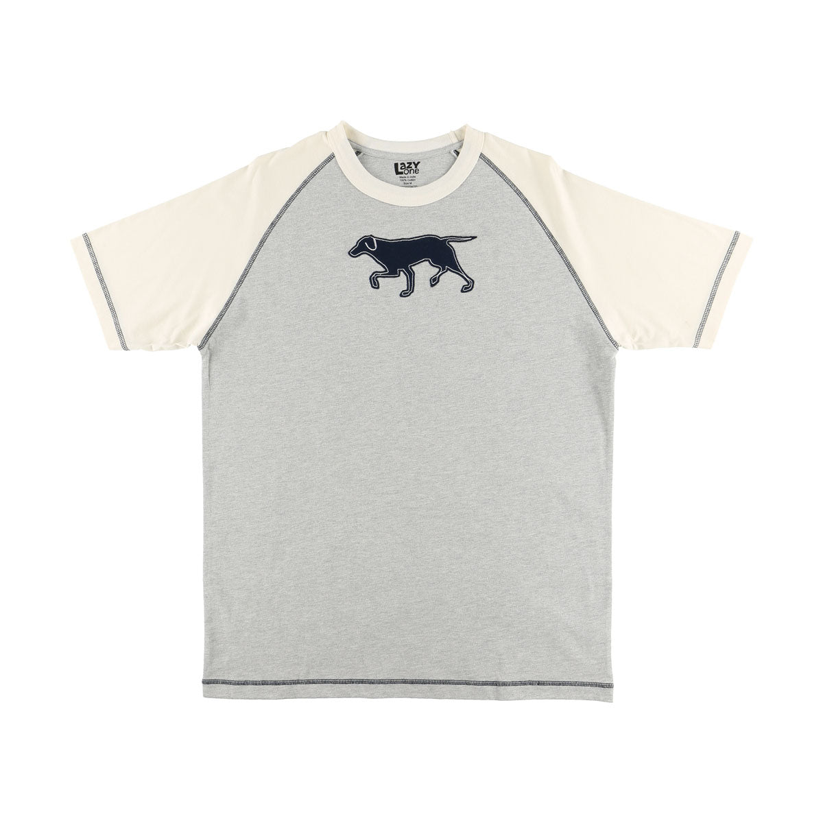 LazyOne Labradors Herren-PJ-T-Shirt