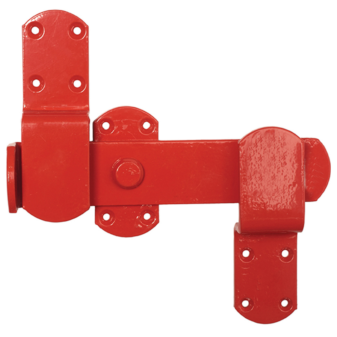 Perry Equestrian Kickover Stable Latches #colour_red