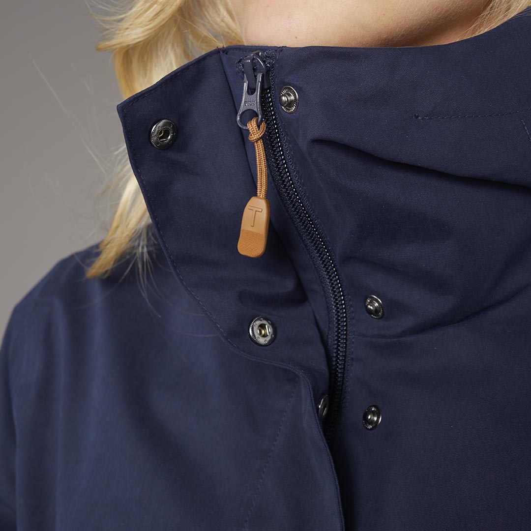 Toggi Shelters Waterproof Ladies Coat #colour_navy