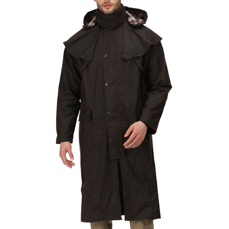 Regatta Professional Cranbrook Wax Jacket #colour_brown