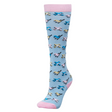 Dublin Single Pack Socks Childs #colour_bluebell-birds