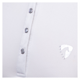 Hy Equestrian Sophia Sleeveless Show Shirt#colour_white-pearl