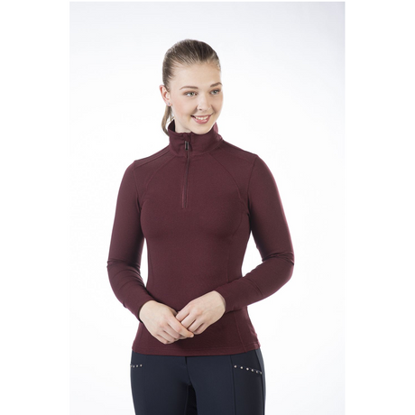 HKM Mio Functional Shirt #colour_bordeaux