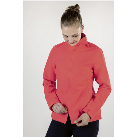 HKM Rainy Day Rain Jacket #colour_neon-coral