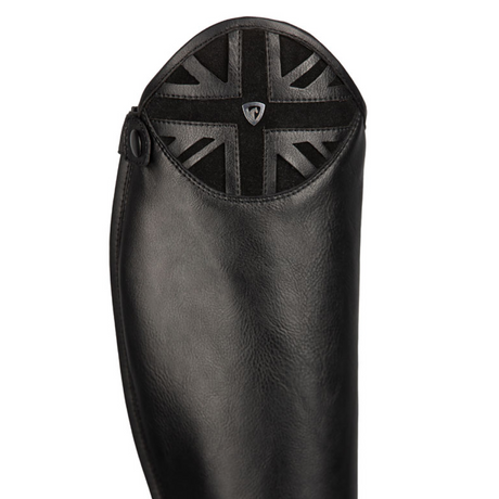 Hy Equestrian Union Jack Riding Boots #colour_black