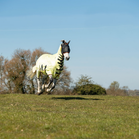 Equilibrium Field Relief Fly Rug #colour_yellow-black-orange