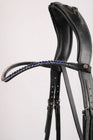 Montar Fair Curved Navy Crystal Browband #colour_navy
