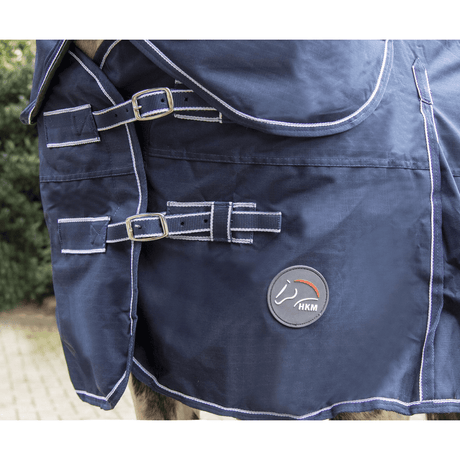 HKM Starter 300g Filling Turnout Rug #colour_deep-blue