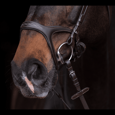 HKM Anatomic Sports Bridle #colour_brown