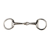 Mors à filet Bradoon articulé en acier inoxydable JP Korsteel