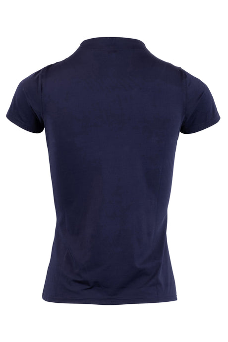 Montar Everly Ladies Short Sleeve Baselayer #colour_navy